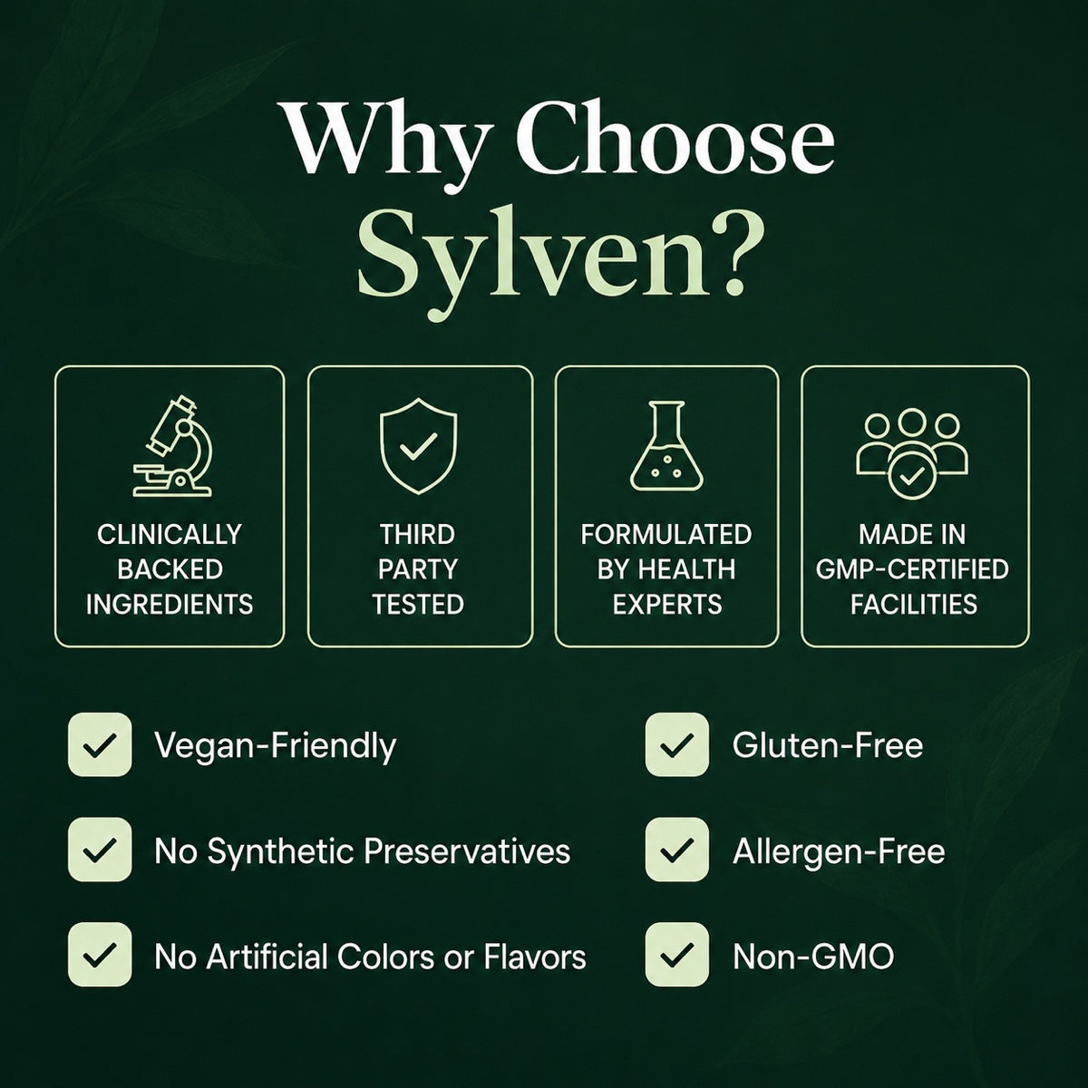 Why choose Sylven